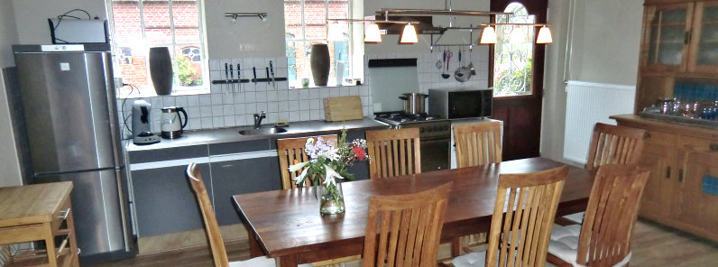 De open keuken - Appartement Lutje Kössink